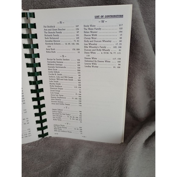 High Point Friends School and Meeting Cookbook High Point NC 2006 Local Recipes - Picture 15 of 16